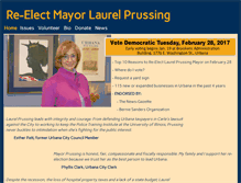 Tablet Screenshot of laurelprussing.com